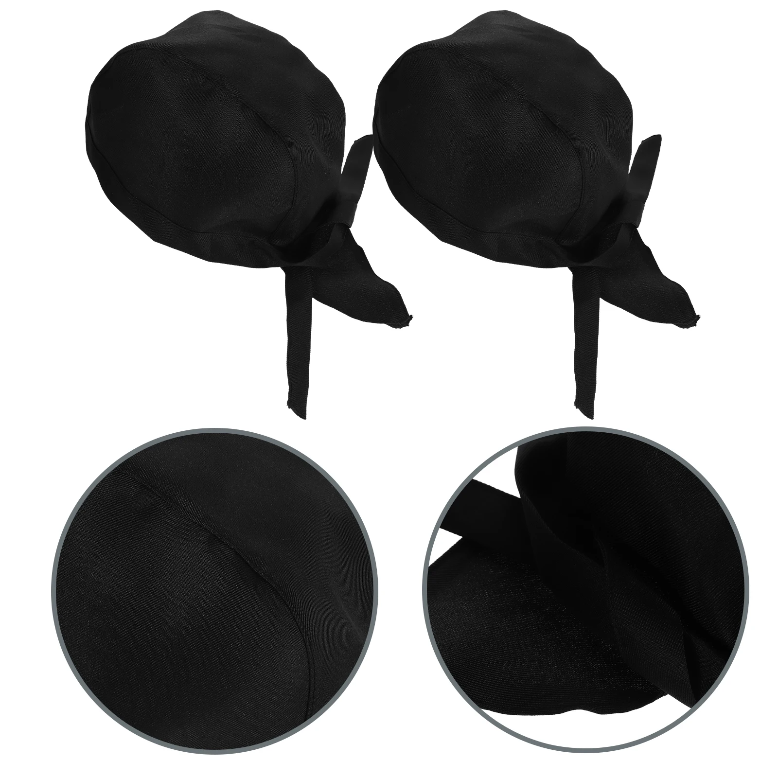 

6pcs Japanese Chef Unisex Quick-Dry Kitchen Cooking Cap Restaurant Food Service Staff Uniform Small Cook Men Women Pirate Head