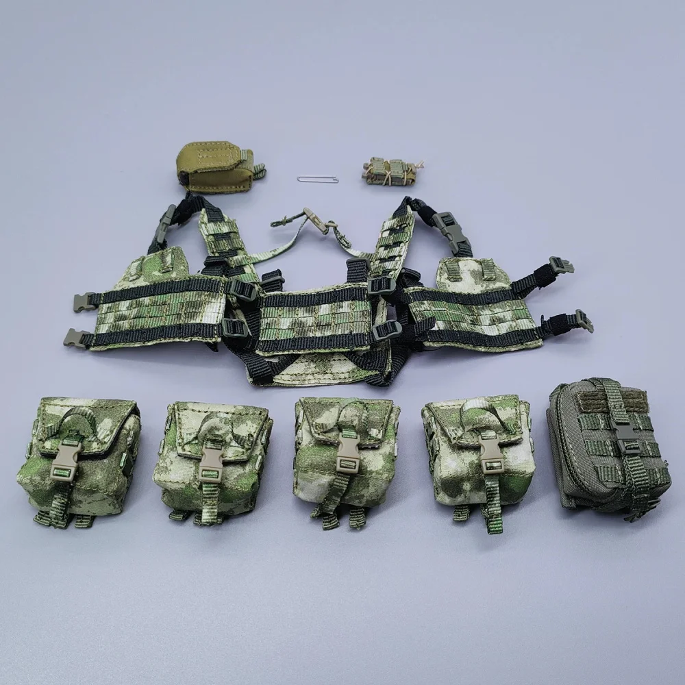 EASY&SIMPLE ES 26075C Set de Chaleco Ruso SOS con Colgante y Medallas para Figura de 12 Pulgadas, Modelo H, con Correa de Hombro, para Coleccionistas, a la Venta, Escala 1/6