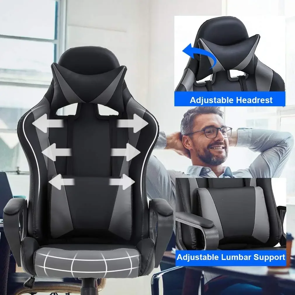 Ergonomic PC Gaming Chair, mobiliário de escritório Suprimentos, Cheap Desk Chair, tarefa executiva, cadeira do computador, suporte traseiro, Moq moderno