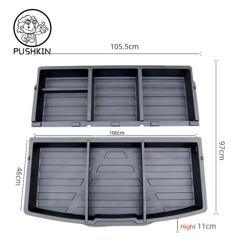 Rear Trunk Box Luggage Panel Fit Front Box Protection Patch Guard Plate For Haval M6 Plus M6 2022 2023 2024 Accessories