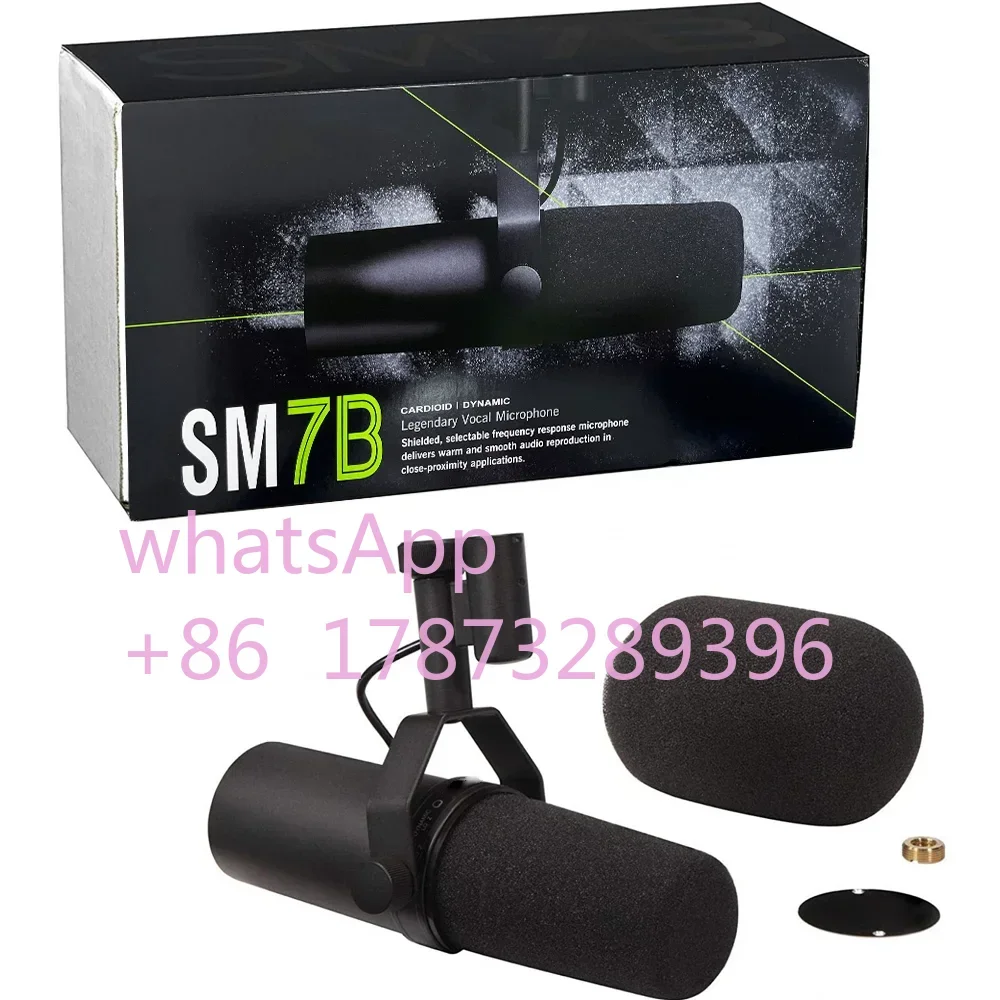 sm7b cardioid studio microphone dynamic vocal studio broadcast microphone sure shur micro sm7b