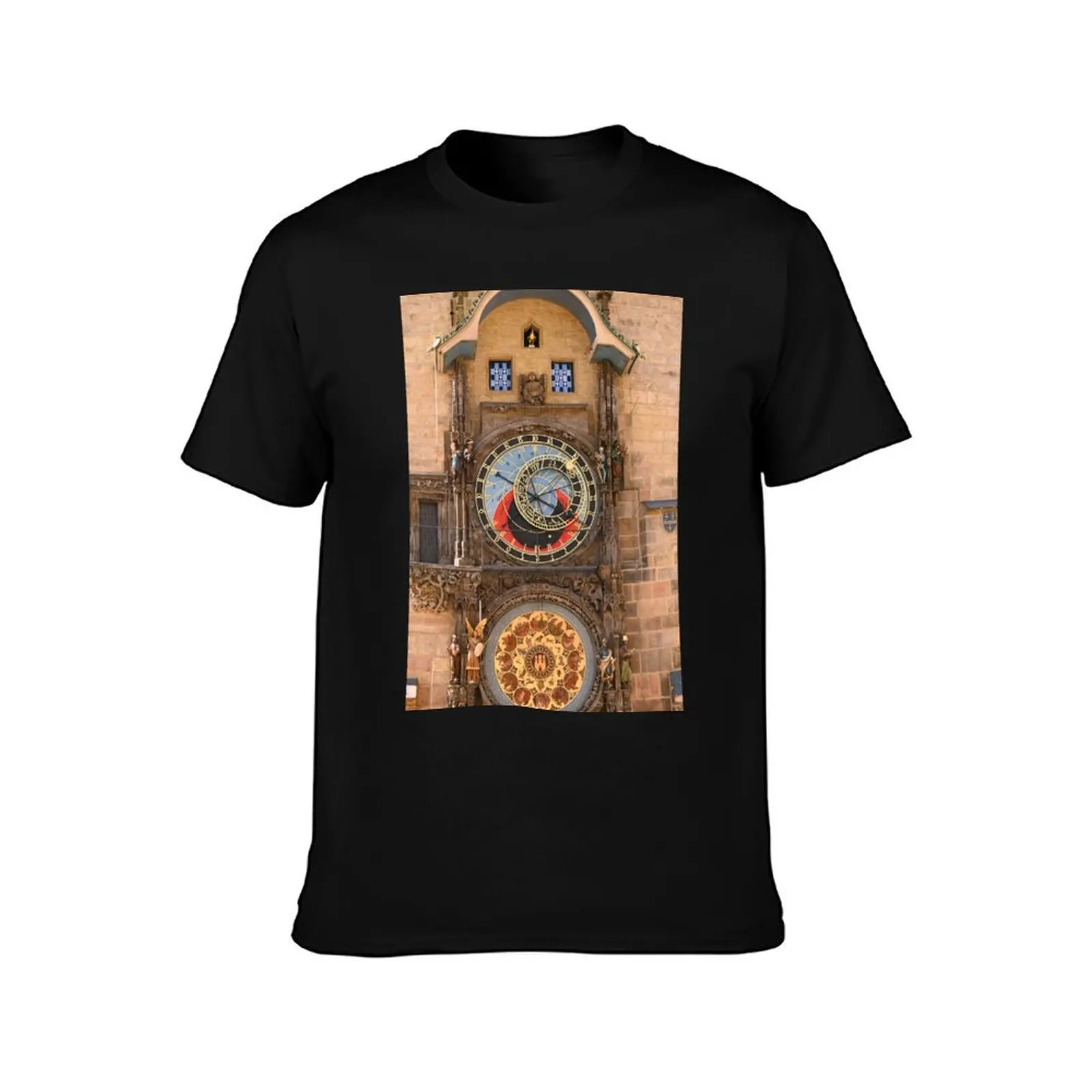 Astronomical clock Old Town Square Prague Czech republic T-Shirt UV Sun Protection Tee Shirt T-Shirt