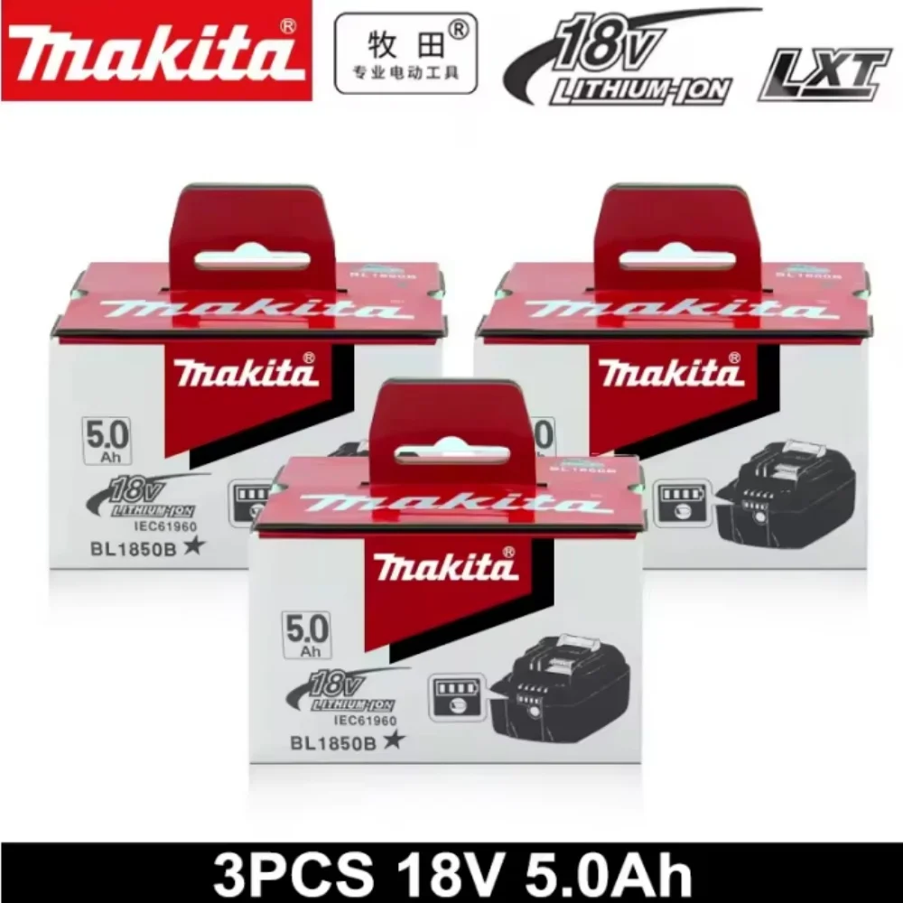 

Makita 18V 5.0Ah Battery Pack Makita BL1860 BL1850 BL1840 BL1830B, Lithium-ion Replacement for Makita 18V Power Tools