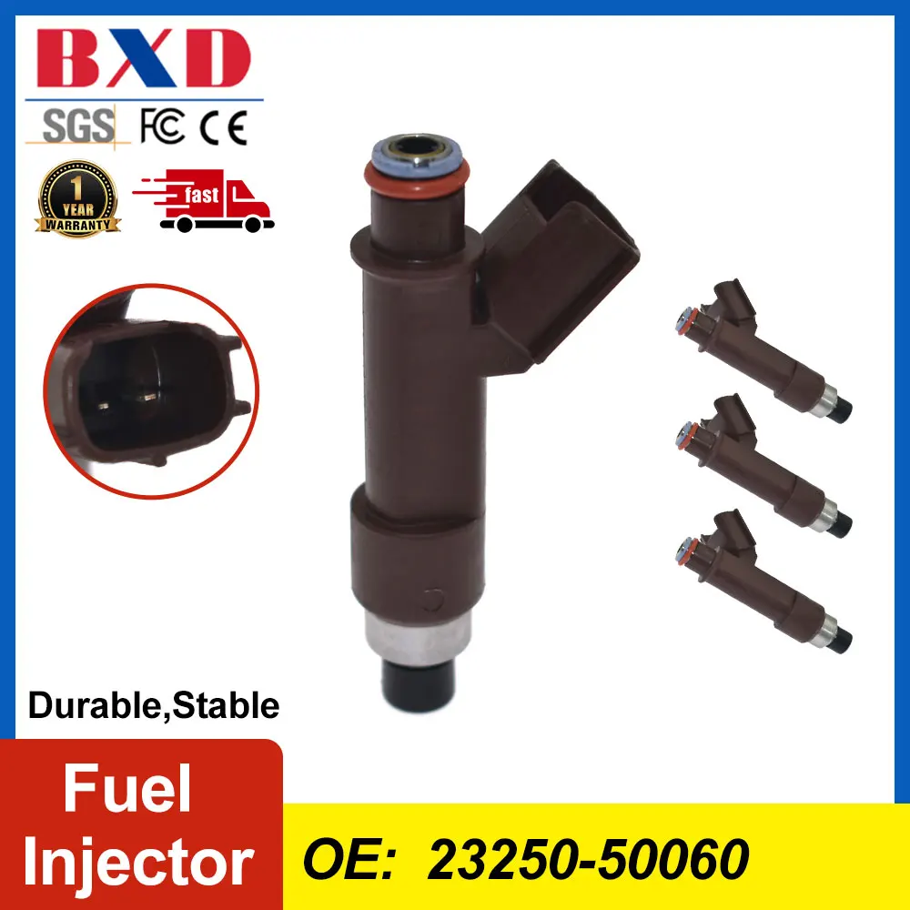 1/4PCS Fuel Injector 23250-50060 2325050060 For Toyota Tundra Sequoia 4Runner Land Cruiser, Lexus GX470 LX470