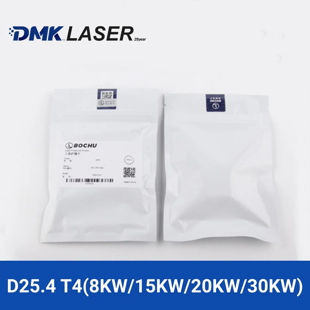 BOCI BOCHU Original Laser Protective Lens 25.4*4mm Upper Protection Windows D25.4T4 8kw/15kw for Cutting Head BLT421 BLT420