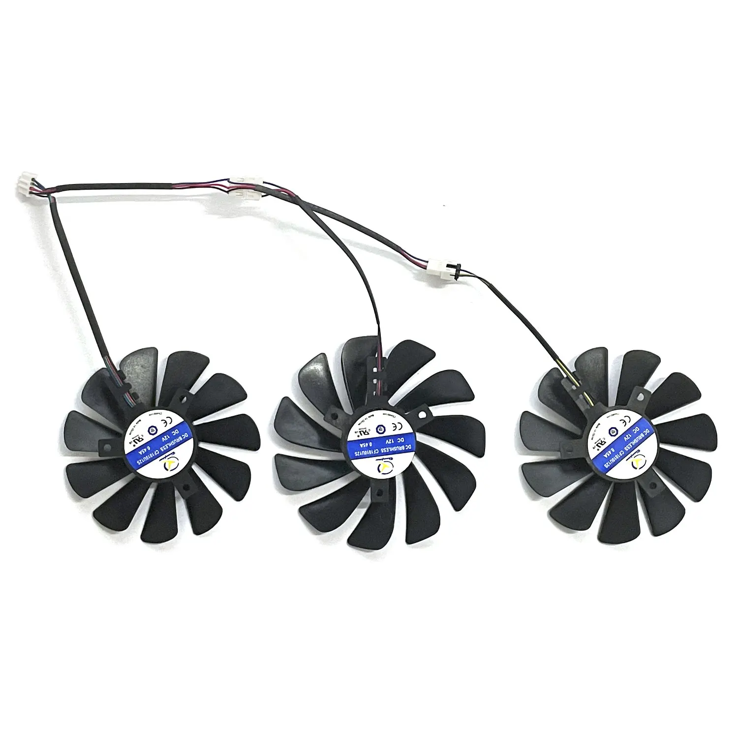 85MM 95MM 4-pin CF1010U12S RX5700 XT 5600XT GPU Fan for XFX RX 5700 Radeon RX 5700 XT 5600XT THICC III cooling fan