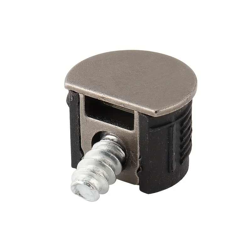 20 juegos, conectores ocultos para muebles de paleta de tablero 3 en 1 de liberación rápida móviles, accesorios de Hardware para estanterías de armario, soporte para estante