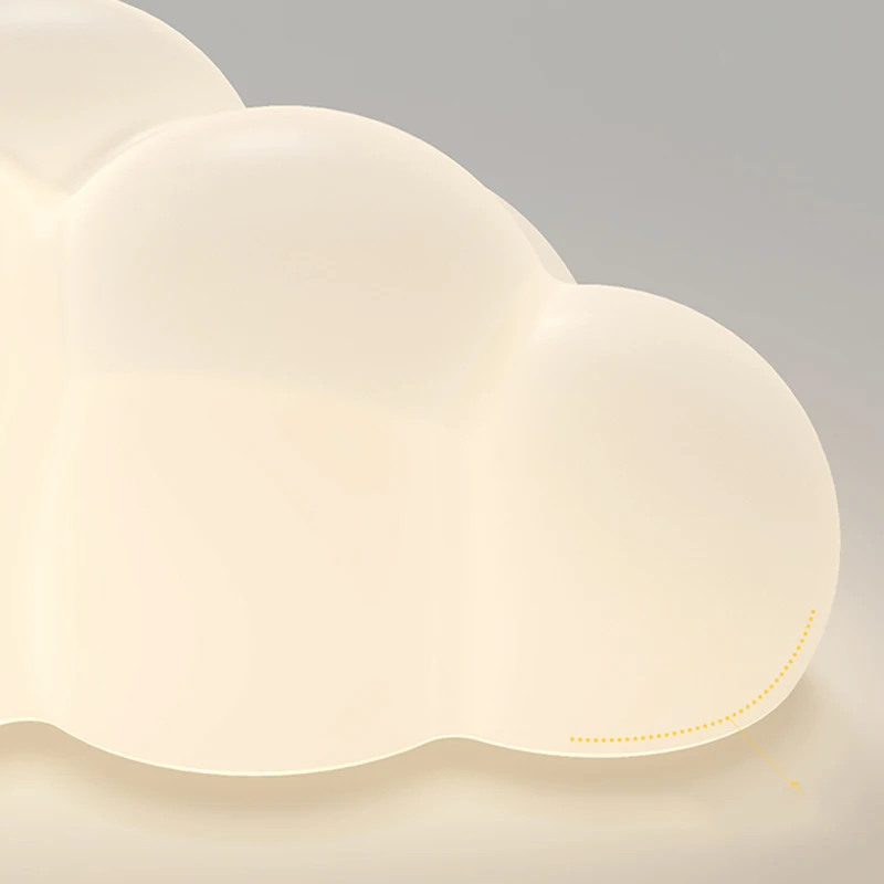 Lámparas de pared de nube blanca para habitación de niños, luces de pared de cabecera para dormitorio con forma de estrella, iluminación para niños