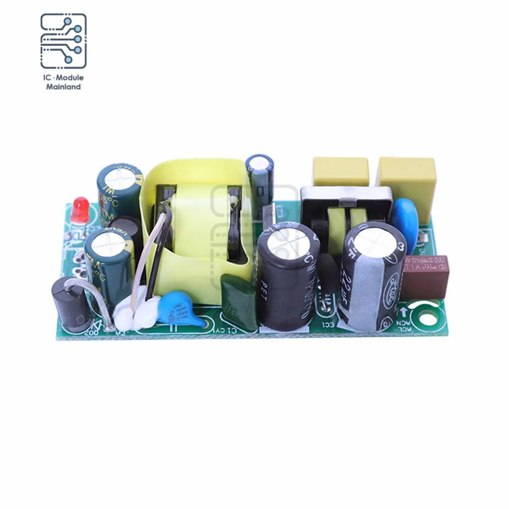 12V 500mA AC-DC Power Module AC110V 220V to 12V 0.5A Switching Power Supply Board Wide Input Voltage