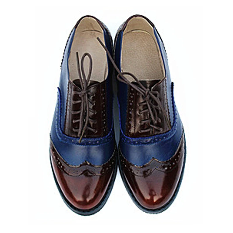 

Women's Genuine Leather Summer Platform Sneakers Flat Casual Oxford Shoes Loafers Moccasins Spring Vintage for Woman Trend New