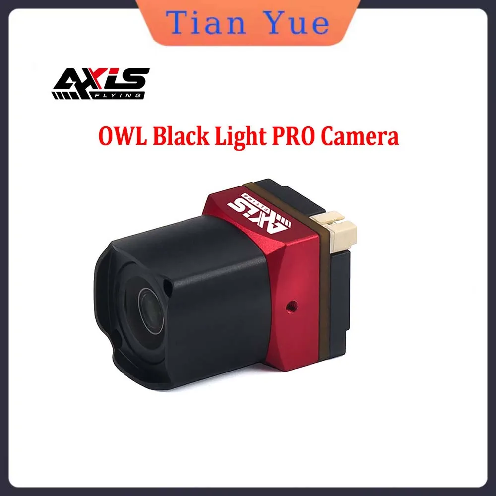 

Axisflying OWL Black Light PRO камера 1800TVL 1/1,8 датчик PAL NTSC 19*19 мм компактный дизайн для RC FPV дрона квадрокоптера