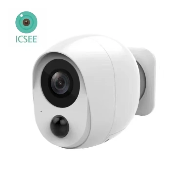 

2MP 1080P Icsee APP Wire-Free Battery Power IP Camera Low Comsunption Home Security CCTV Baby Monitor