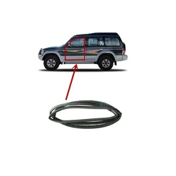 1 Piece Only For 5 Door Version V31 V43 V32 V33 Door Rubber Seal For Pajero Doorpost Strip For Montero 1989-1999 2th