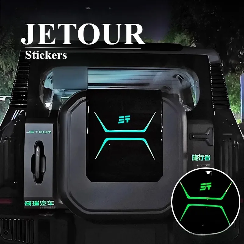 

Chery Jetour Traveler T2 Tire Stickers Window Glass Personalized Car Stickers Car Creative Decorative Strip Auto