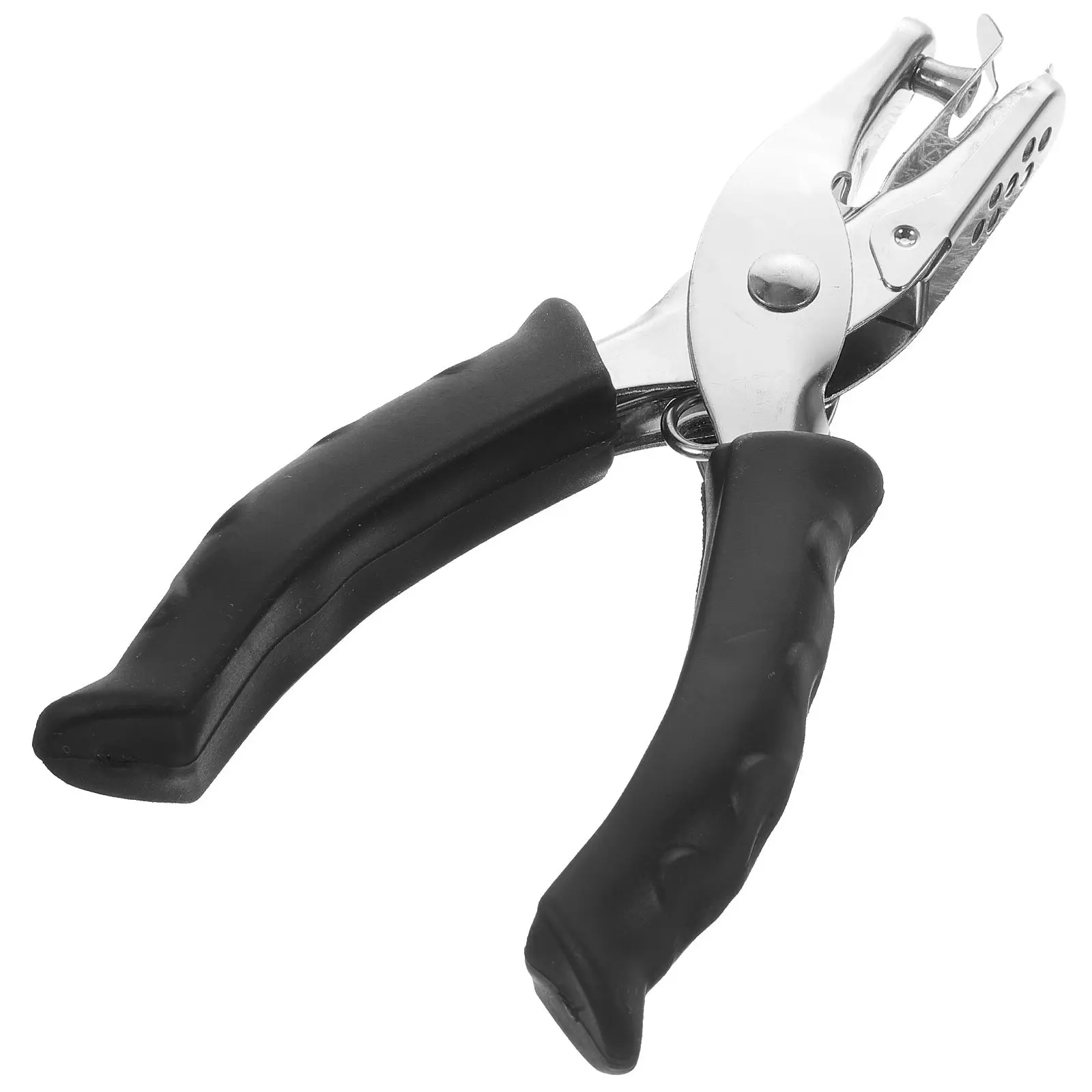 Multi-Function Portable Single Hole Puncher Sturdy High-Grade Construction Labor-Saving Comfortable Grip for DIY Crafts Planner