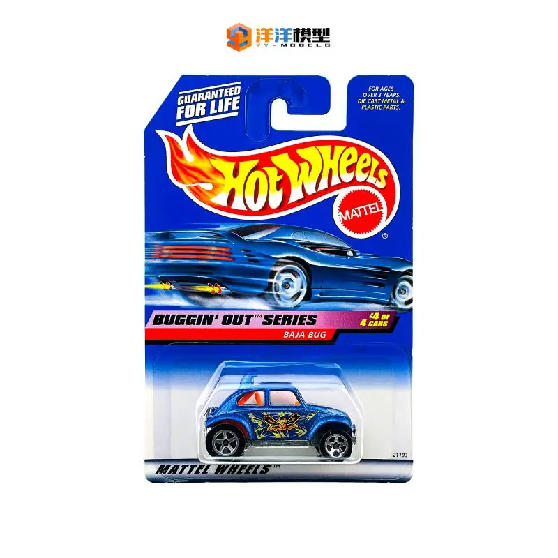 

Hot Wheels 1:64 1999 Bug Baja Коллекция литых под давлением сплавов, модель тележки, украшения