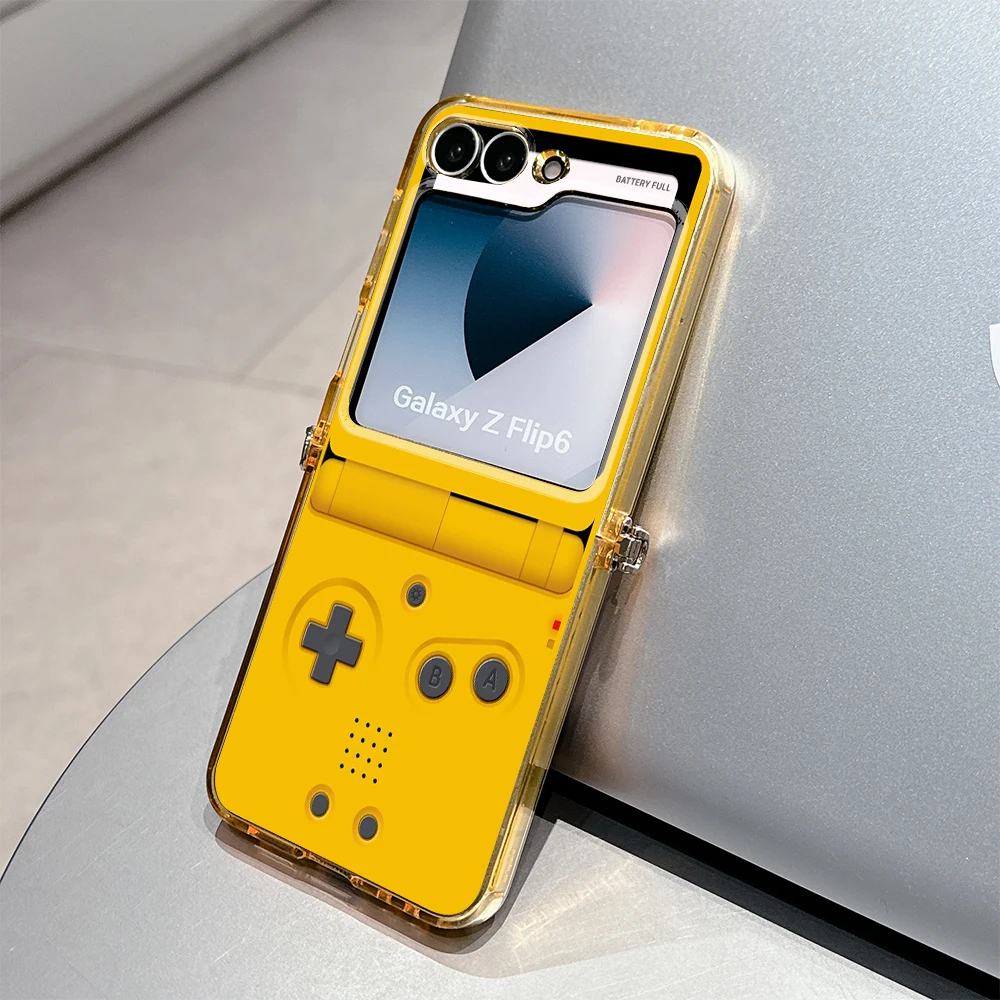 Classic game console Metal Connector Phone Case for Motorola Razr 40 50 60 Ultra Candy Color Soft TPU Cover - view 4