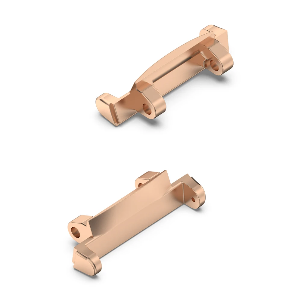 1pair For Huami Amazfit T-Rex 2 316L Stainless Steel Connector Adapter to 22MM universal watchband strap accessories