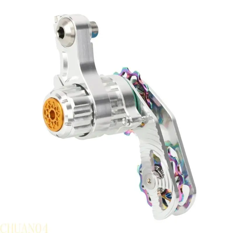 

A1A2 Single Speed Chain Tensioner For Bikes Regulable Hanger Mount Guide Wheel Durability Aluminum Alloys Cycling Component