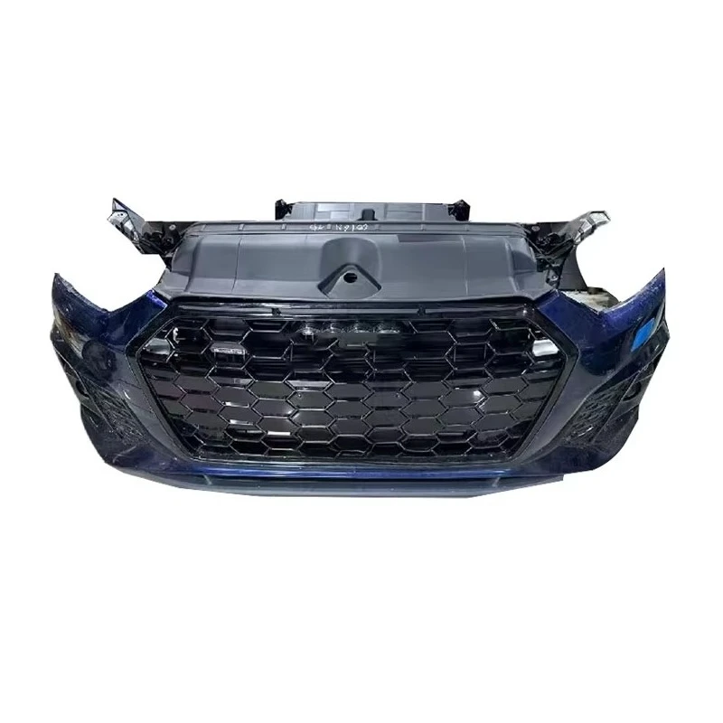 

Hot Sale Body Kit A4 B8 Upgrade to B9 Style RS4 Front Bumper with Grille with Quattro for STLF A4 S4 B8 Car Bodykit 2008-2012