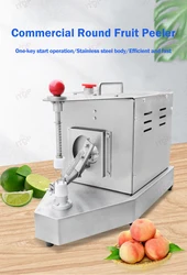 ITOP RFP50 Commercial Fruit Peeler Round Fruit Vegetable Peeler Food Processor 100kg/h Apple/Pineapple/Orange Peeling Machine