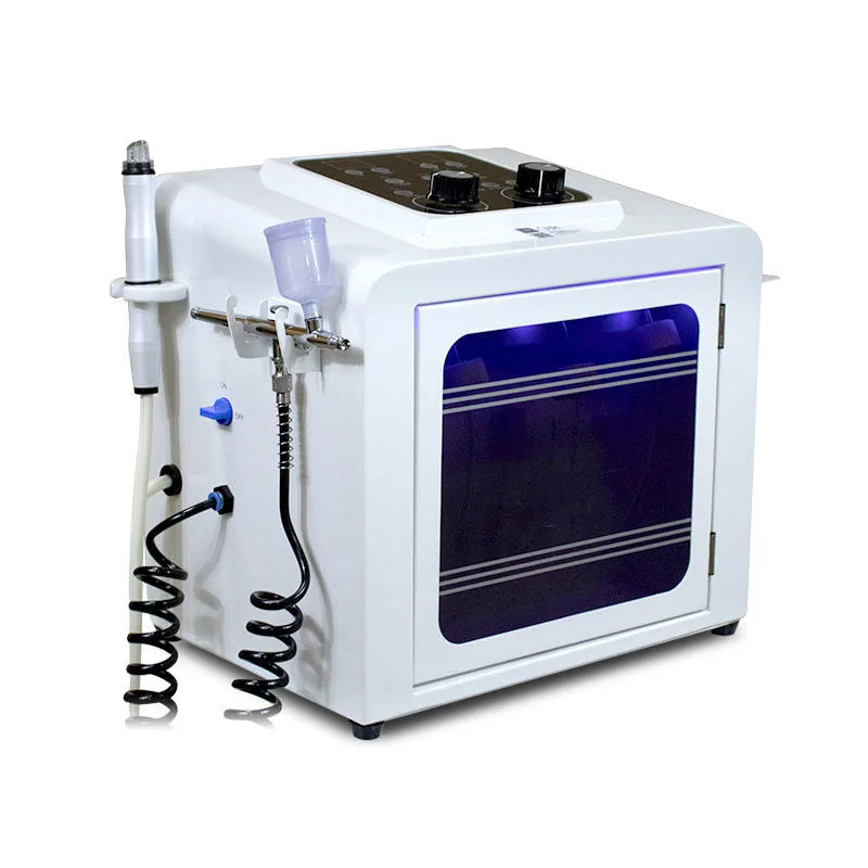 The fourth Generation HR Aquapee Facial Cleansing Skin Management Small Bubble Water Head Snake Beauty Facial machine