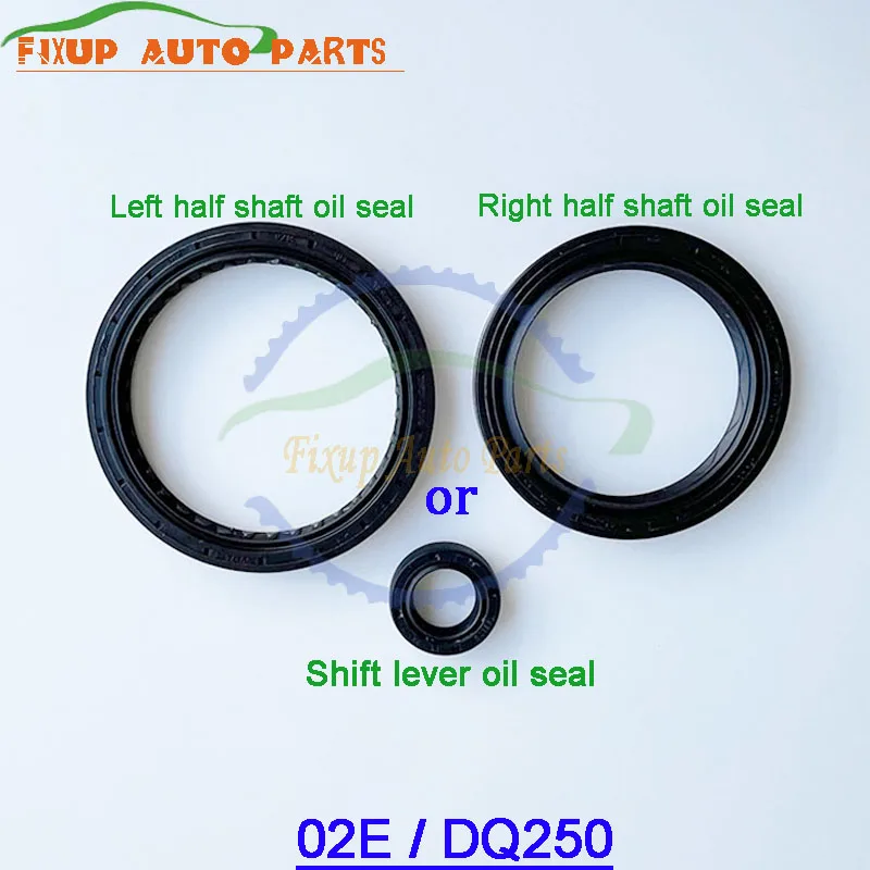 02E DQ250 Auto Transmission Oil Seal Shift Lever Oil Seal Right or Left Half Shif Seal For Audi VW SEAT SKODA Bettle Golf Passat