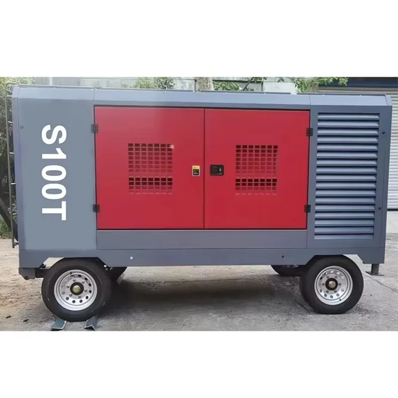 375cfm Portable Diesel Rotary Air Mini Compressor Uae Best Price