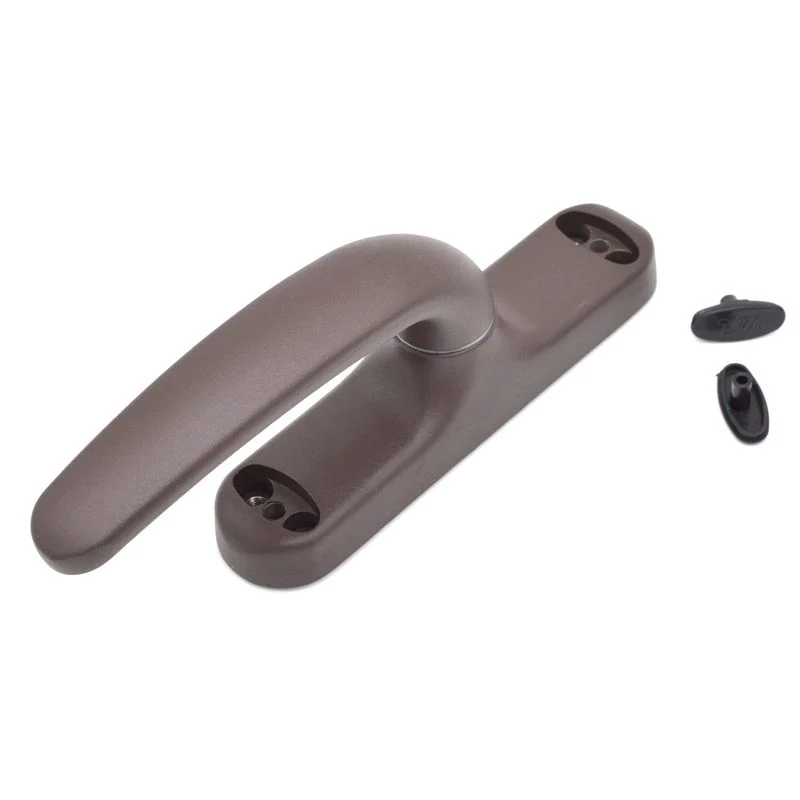 Zinc Alloy Plastic Steel Sliding Door Drive Knob Glass Window Handle Balcony Pull Household Hardware Hole 105mm