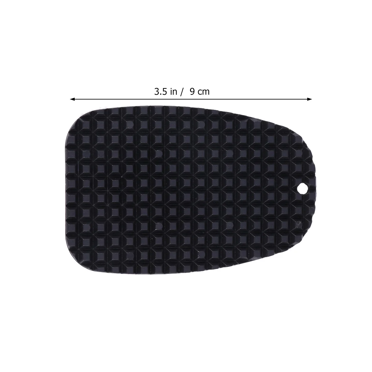 

Motorcycle Kickstand Pad Durable Black Motorbike Stand Plate Support Parking Safe on Uneven Ground Gravel Sand Motorcycle