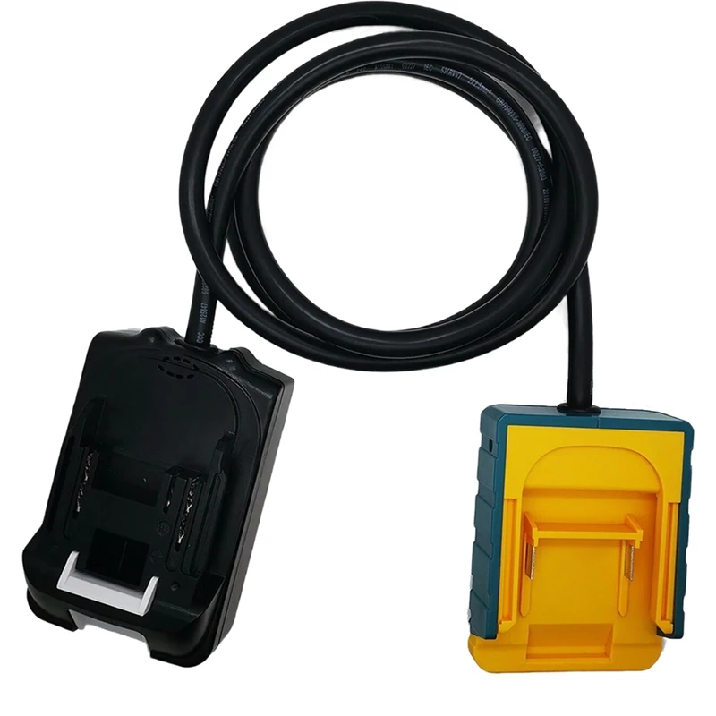 Battery Extension Cord Tool for 18V-20V Battery with Belt Clip 1.5M Cable C