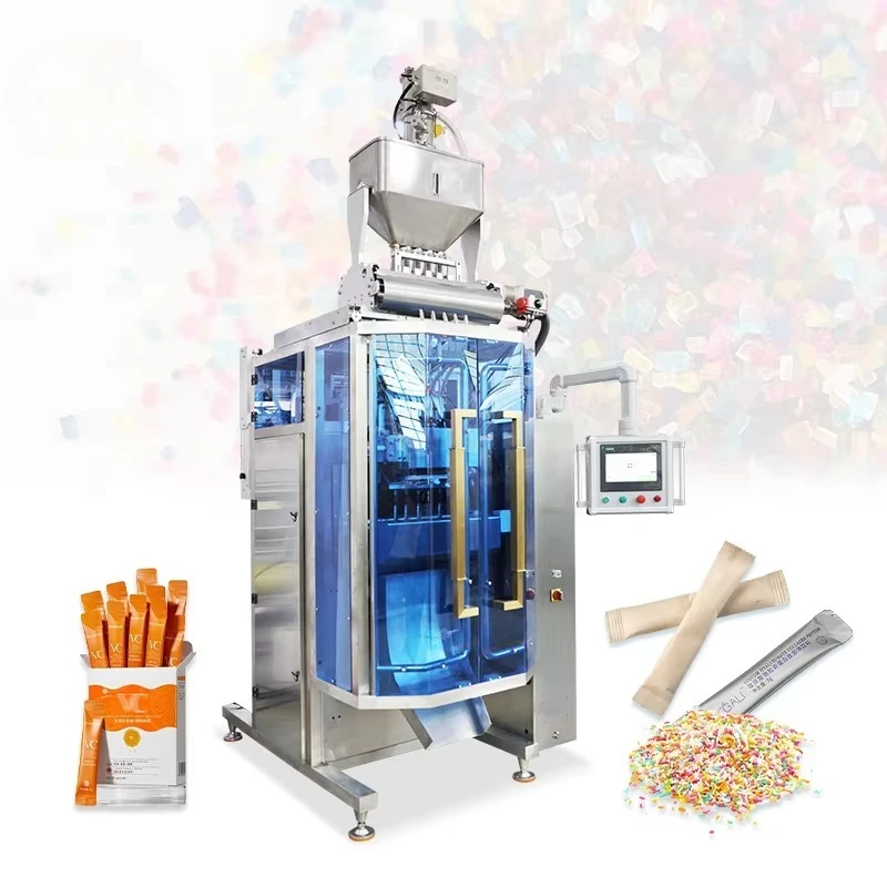 Customized Multi Lane Stick Coffee Granule Packaging Automatic Seasoning Sachet Packing Machine Granule Packaging Machine