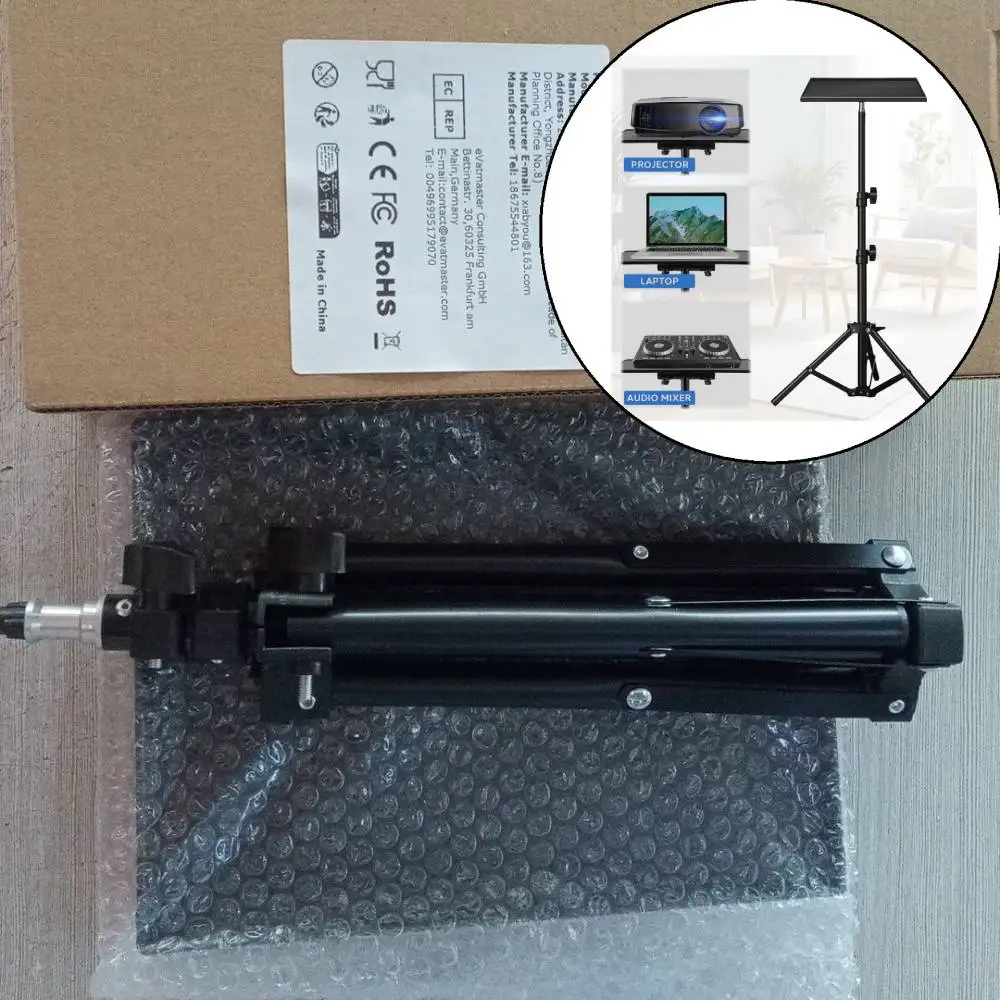 suporte-universal-para-projetor-de-laptop-com-tripe-haste-telescopica-suporte-de-chao-para-projetor-suporte-para-camera-para-projetores-e-monitores