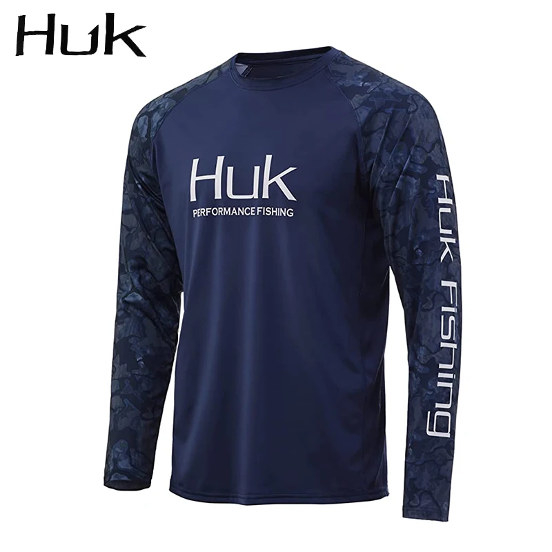 Fishing Shirts Men Long Sleeve Crewneck Sweatshirt Outdoor Uv Protection Breathable Fishing Clothing Camisa Pesca