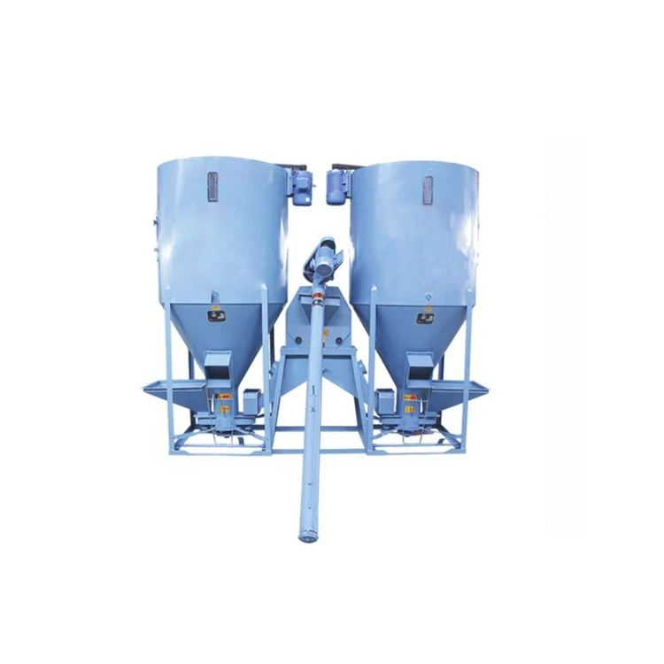 Plant / Poultry Feed Grinder And Mixer / Feed Crushing Machine Poultry Animal Feed Vertical Crushing Machine Mixer for sale