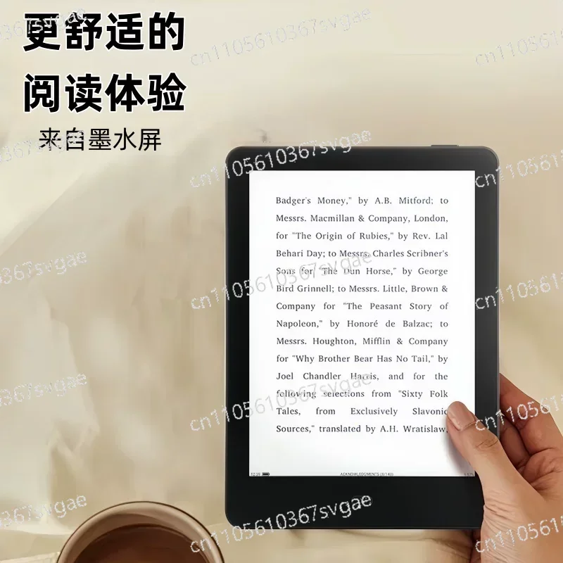 M6 6 Inch E-Book Reader, 3GB+32GB, 8-Core Android 11, Dual Color Front Light, 300 PPI