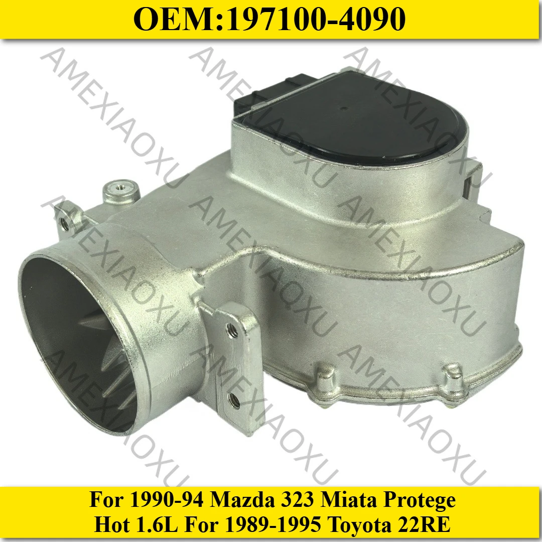 197100-4090 Mass Air Flow Sensor Meter For 1990-94 Mazda 323 Miata Protege Hot 1.6L For 1989-1995 Toyota 22RE Auto Accessories