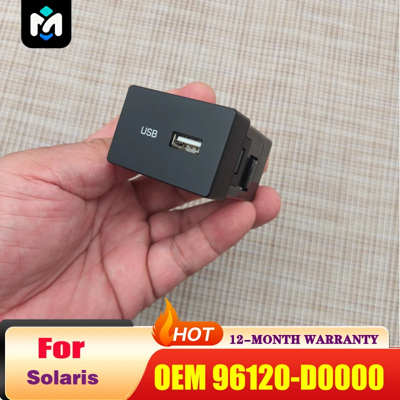 USB port For Hyun-dai Solaris 2017 USB Reader AUX Port Adapter Assy 96120-D0000 96120D0000