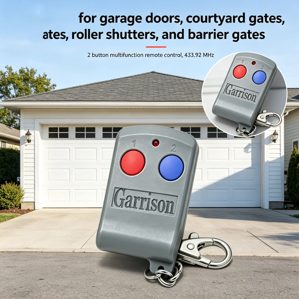 Garrison Remote Automatic Door Controller Home Security Wireless Gate Openers Remote Control for Garage Doors