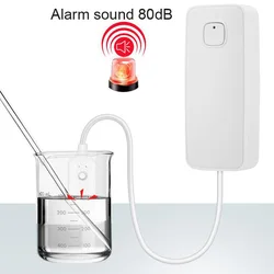 Smart APP WiFi Water Leak Sensor Water Overflow Level Detector Security Sound Alarm System Flood Leakage Sensor Remote Control