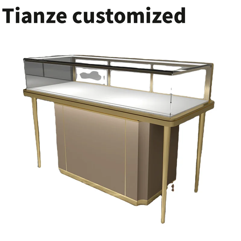 

Customized-Supplier exclusive customization jewelry display showcases womens jewelry set store display jewellery product cabinet