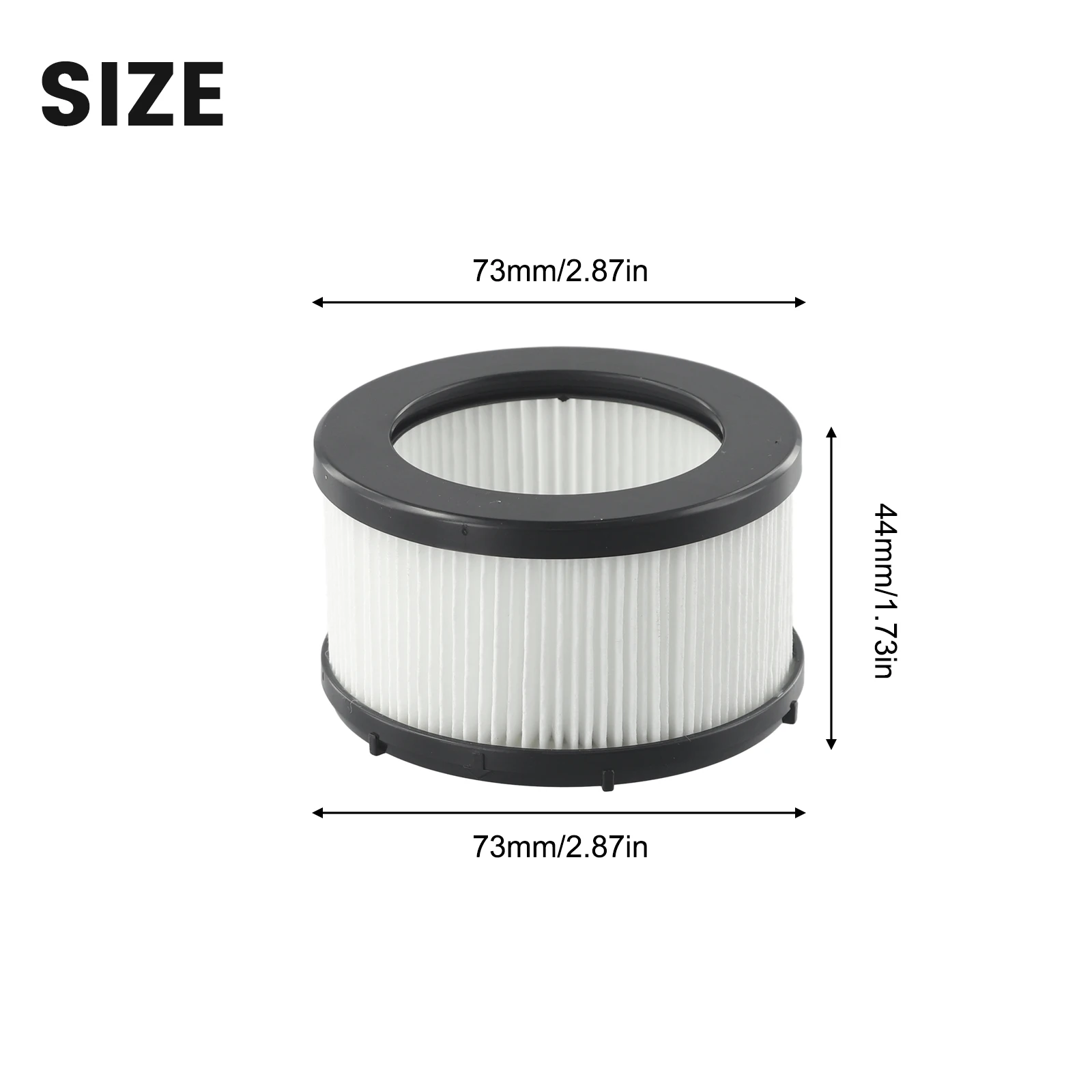 Post-motor Filter For ZR009012 Electric Broom For FLEX 9.60 RH2037WO RH2039WO Vacuum Cleaner Spare Parts Filter