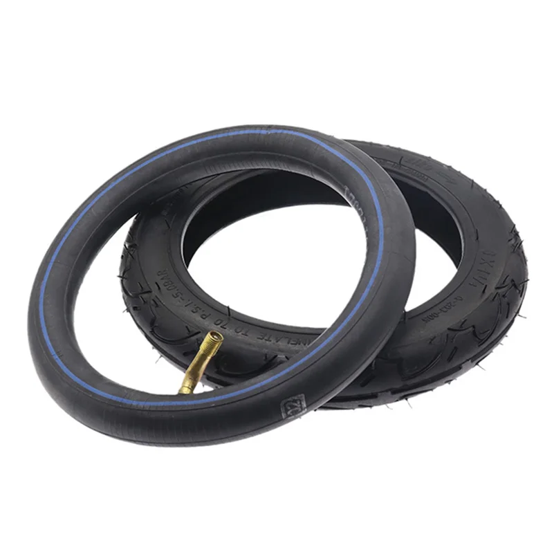8 Inch 8X1 1/4 Scooter Tire & Inner Tube Set Bent Valve Suits A-Folding Bike Electric Gas Scooter Tyre