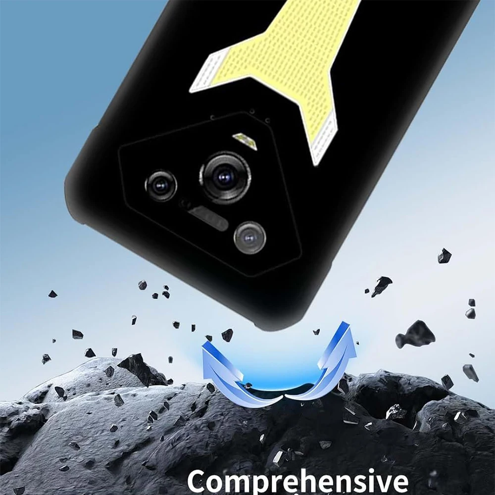 غطاء زجاجي + سيليكون 2 في 1 لهاتف Ulefone Armor 34 Pro 34Pro 6.95 بوصة واقي شاشة من الزجاج المقسى لهاتف Ulefone Armor 34 #6