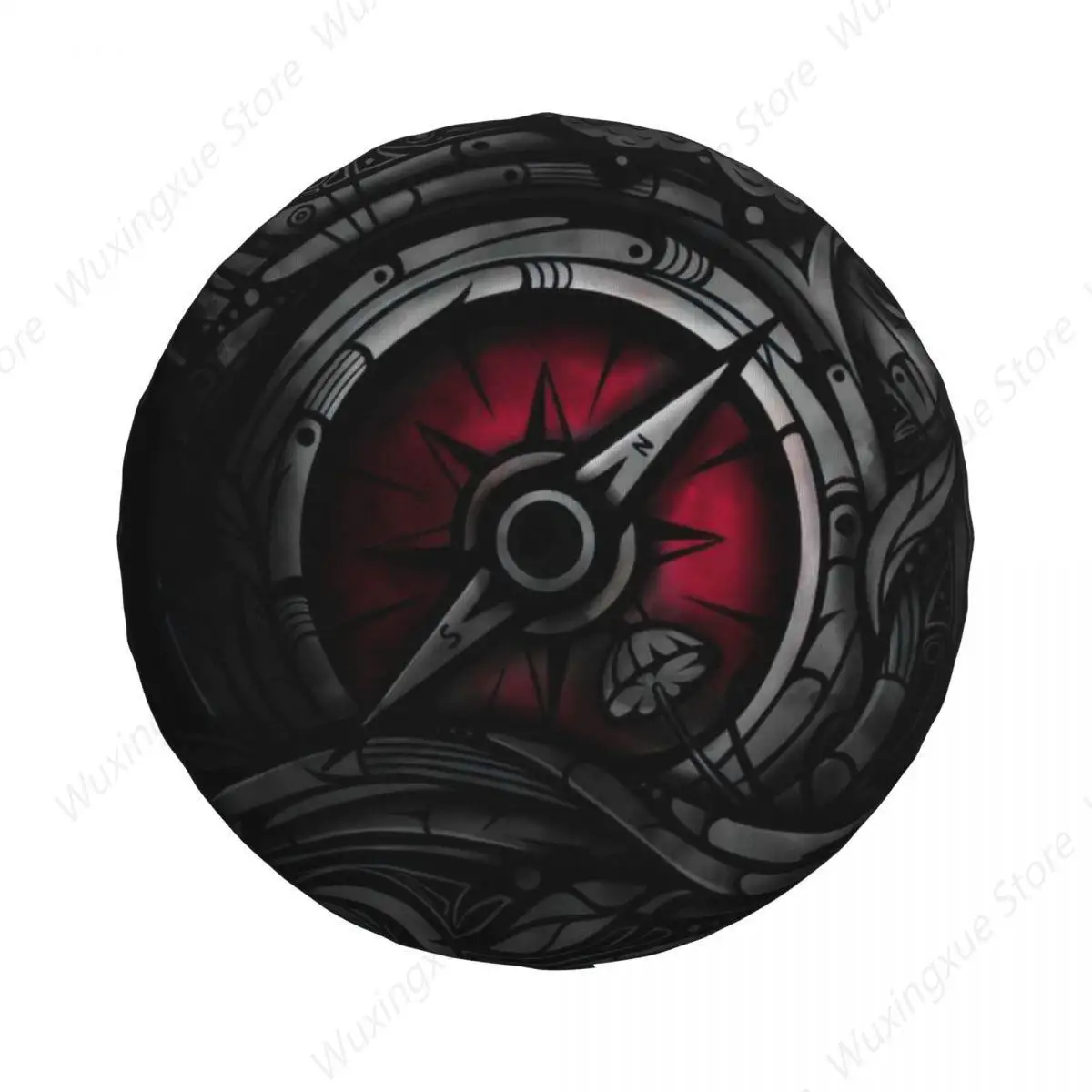 

Compass Tire Cover Wheel Protectors Weatherproof Universal for Jeep Trailer RV SUV Truck Camper Travel Trailer