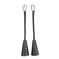 Hand Grip Tapered Spiral Biceps Triceps Drawstring Single Grip Rope Pull Down Cable Attachment Muscle Fitness Training Equipment