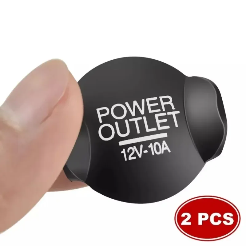 2Pcs Cigarette Outlet Cover Power 12V 21mm Socket Lighter Cap for Ford /Focus /Fiesta /Mondeo 100% High Quality