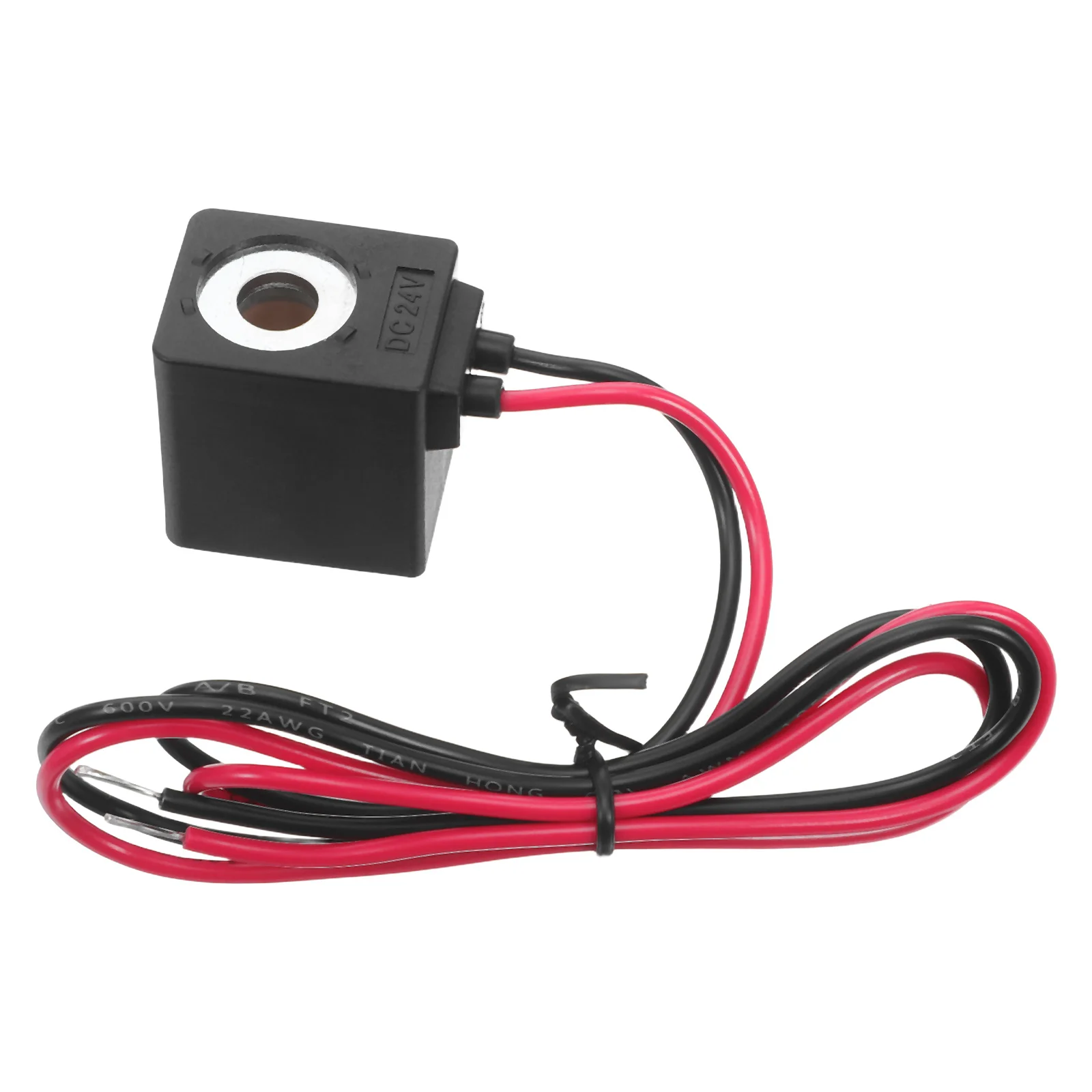 

Dual Wire Solenoid DC24V 3W Lead Coil Electromagnetic Hydraulic Valve Power Unit Dump Trailer Lift Stem Coil Solenoid Valve Stem