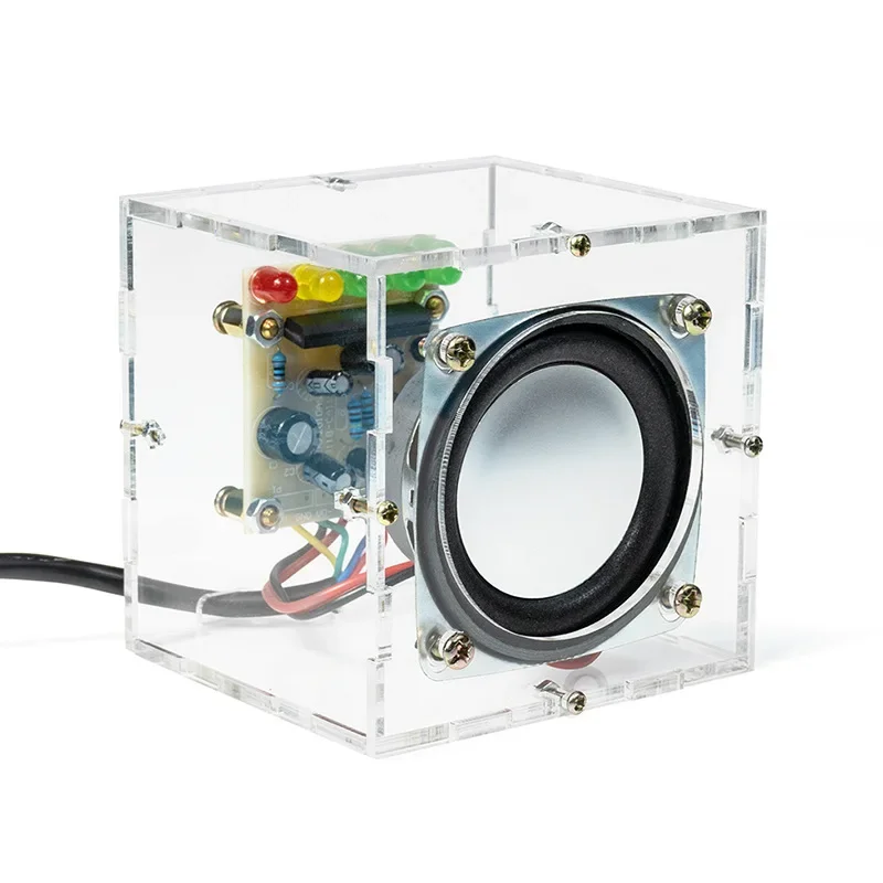 

Small power amplifier audio production kit, mini speakers, computer speakers DIY production parts, training electronic kit