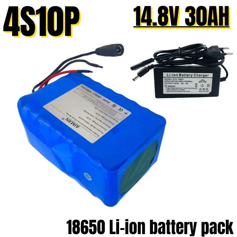 Transporte rápido aéreo 14,4 V 30Ah modelo de avión de juguete 4S10P para Robot inteligente inversor equipo de alta potencia Etc batería de litio